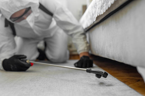 Professional Mosquito Control technician working in Amelia Court House, VA